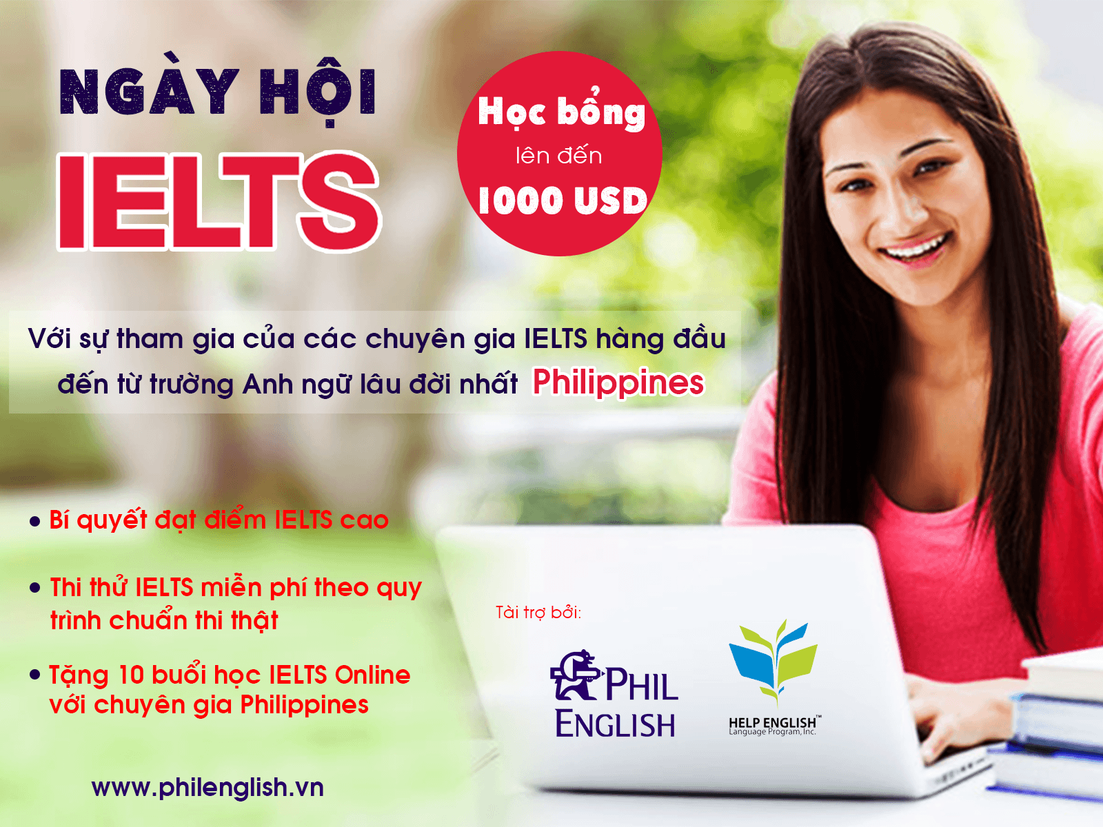 IELTS EVENT- Chia sẻ bí quyết chinh phục điểm số và thi thử MIỄN PHÍ